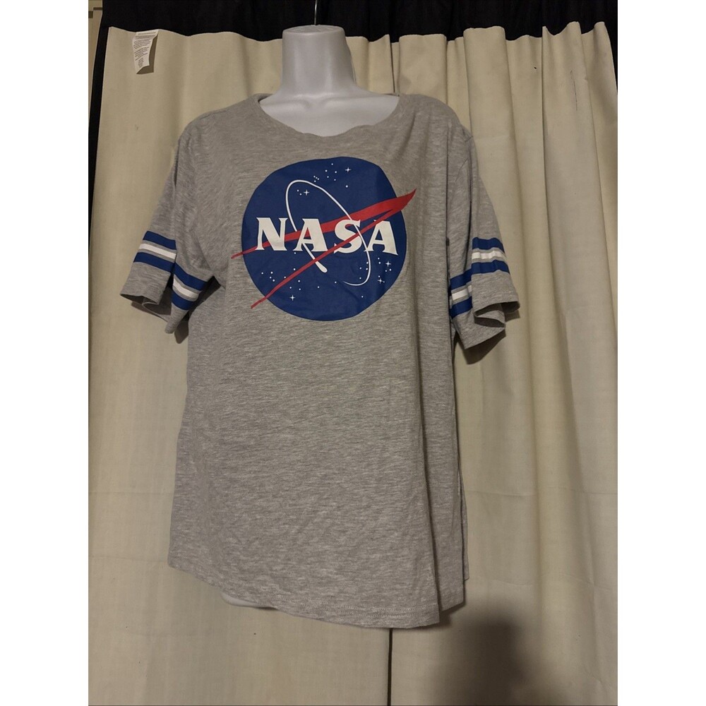 H Nasa Logo Grey T Shirt Size 3X